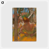 アートポストカード-Dancers - エドガー ドガ Postcard.