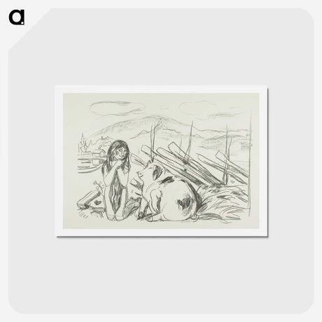 2-17_Edvard-Munch_hagaki
