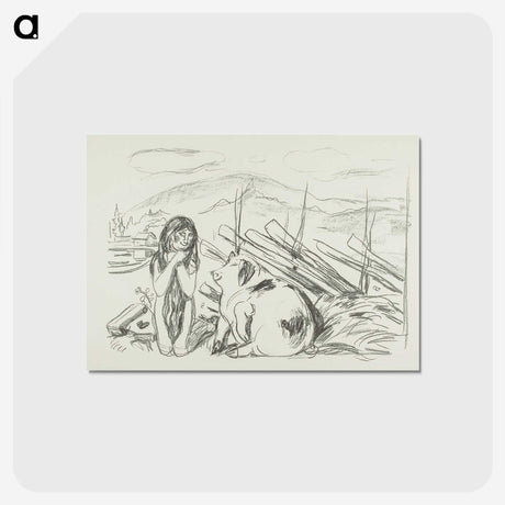 2-17_Edvard-Munch_postcard