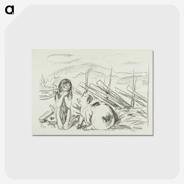 2-17_Edvard-Munch_postcard