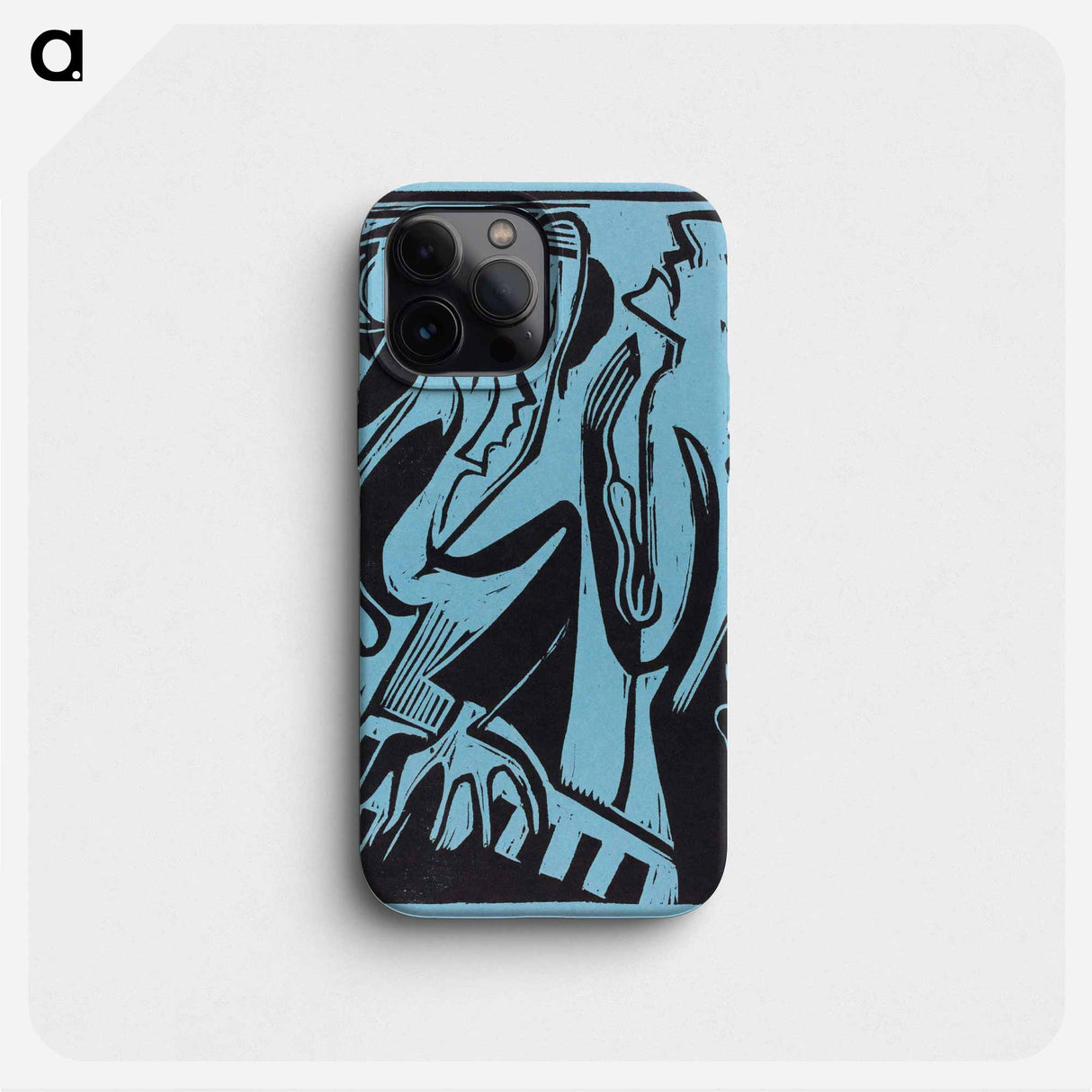 Pianist and Singer - Ernst Ludwig Kirchner Phone Case.