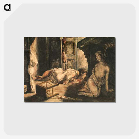 2-17_Eugene-Delacroix_postcard