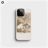 All Will Fall - Francisco de Goya Phone Case.