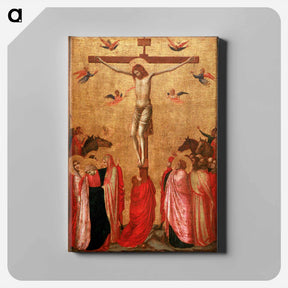 アートパネル-Crucifixion - ジョット ディ ボンドーネ Canvas.