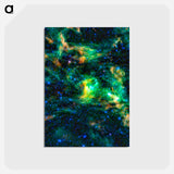 アートポストカード-Scorpius
 - ハッブル画像 Postcard.