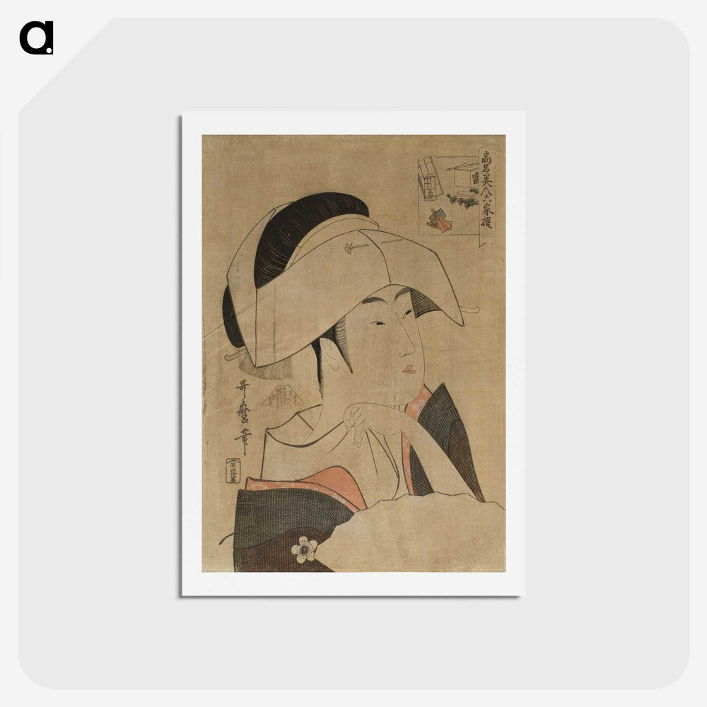 2-17_Kitagawa-Utamaro_hagaki