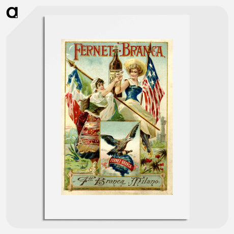 アートポスター-Fernet-Branca: Flli Branca, Milano
 - 国立医学図書館 Poster.