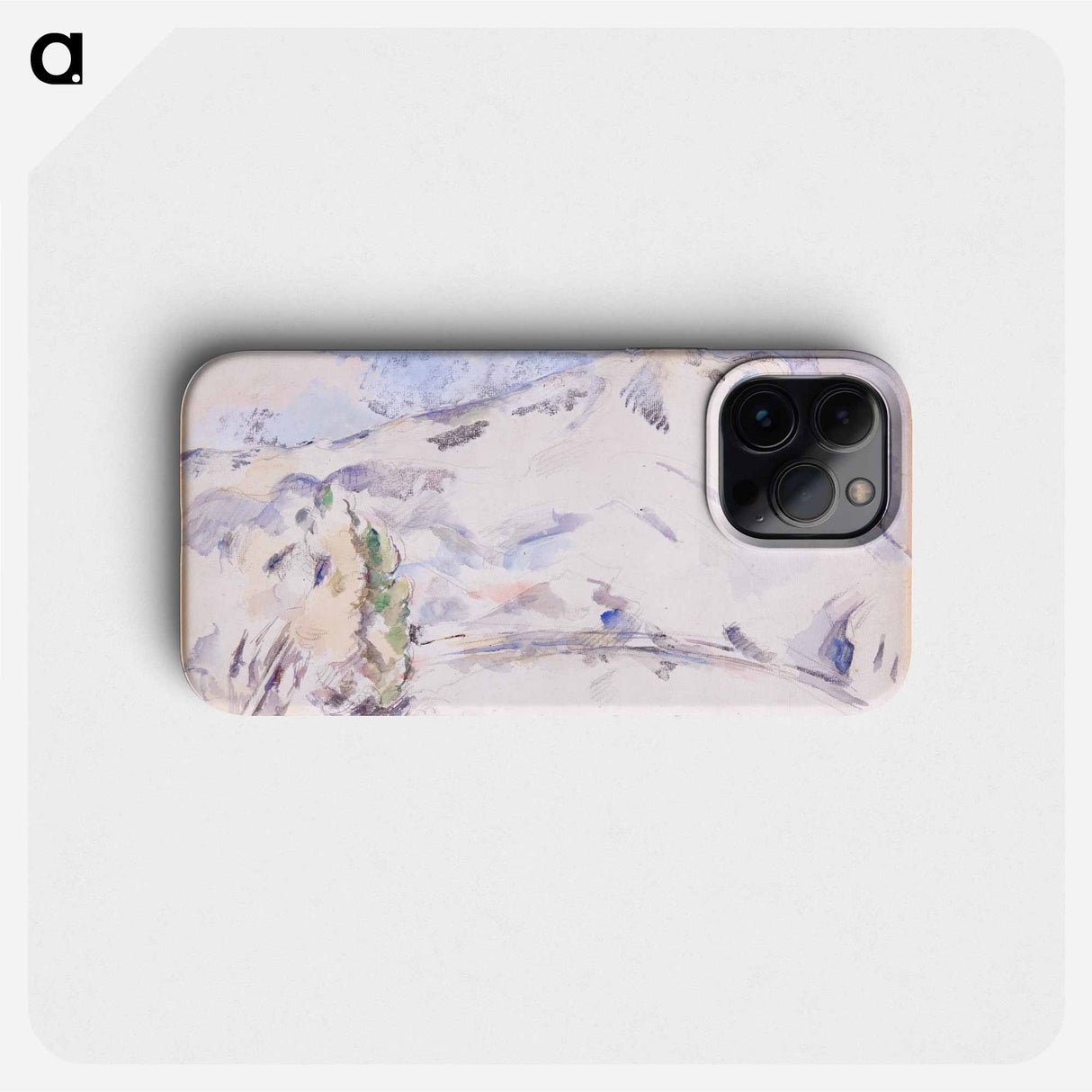 Mont Sainte-Victoire - Paul Cezanne Phone Case.