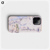 Mont Sainte-Victoire - Paul Cezanne Phone Case.