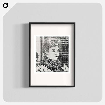 Woman with a Domestic Hat
 - サミュエル ジェスルン Poster.