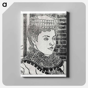 Woman with a Domestic Hat
 - サミュエル ジェスルン Canvas.
