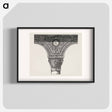 アートポスター-Ornate Column Capital
 - 装飾の文法 Poster.
