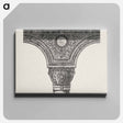 アートパネル-Ornate Column Capital
 - 装飾の文法 Canvas.