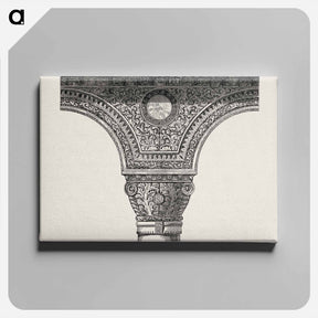 アートパネル-Ornate Column Capital
 - 装飾の文法 Canvas.