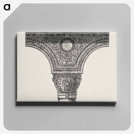 アートパネル-Ornate Column Capital
 - 装飾の文法 Canvas.
