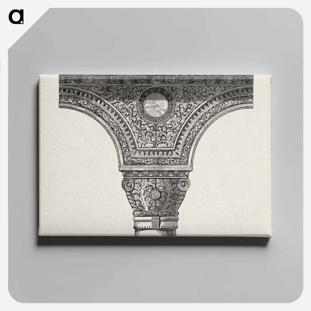 アートパネル-Ornate Column Capital
 - 装飾の文法 Canvas.
