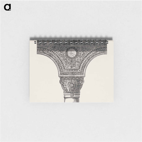 アートメモ帳-Ornate Column Capital
 - 装飾の文法 Memo.