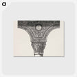 アートポストカード-Ornate Column Capital
 - 装飾の文法 Postcard.