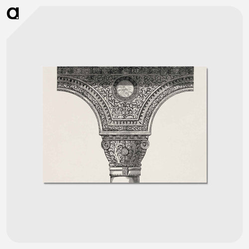 Ornate Column Capital
 - 装飾の文法 Postcard.