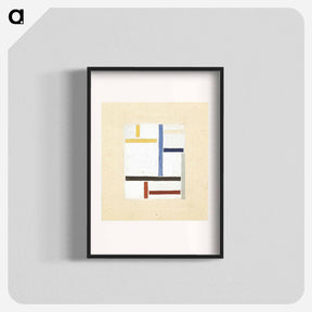 アートポスター-Study for Composition XXV - テオ ファン ドゥースブルフ Poster.