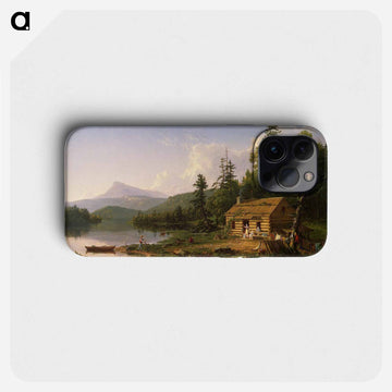 Home in the Woods - トーマス コール Phone Case.