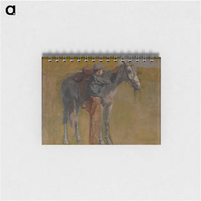 アートメモ帳-Sketch for Cowboys in the Badlands - トーマス エイキンズ Memo.