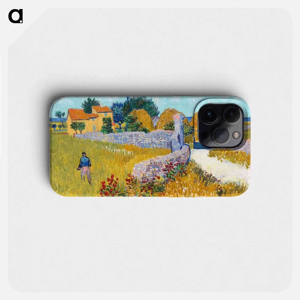 Farmhouse in Provence - フィンセント ファン ゴッホ Phone Case.