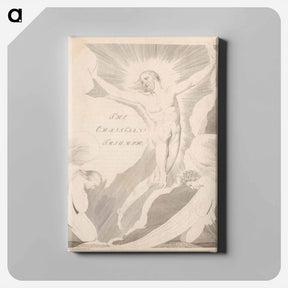 アートパネル-THE CHRISTIAN TRIUMPH - ウィリアム ブレイク Canvas.