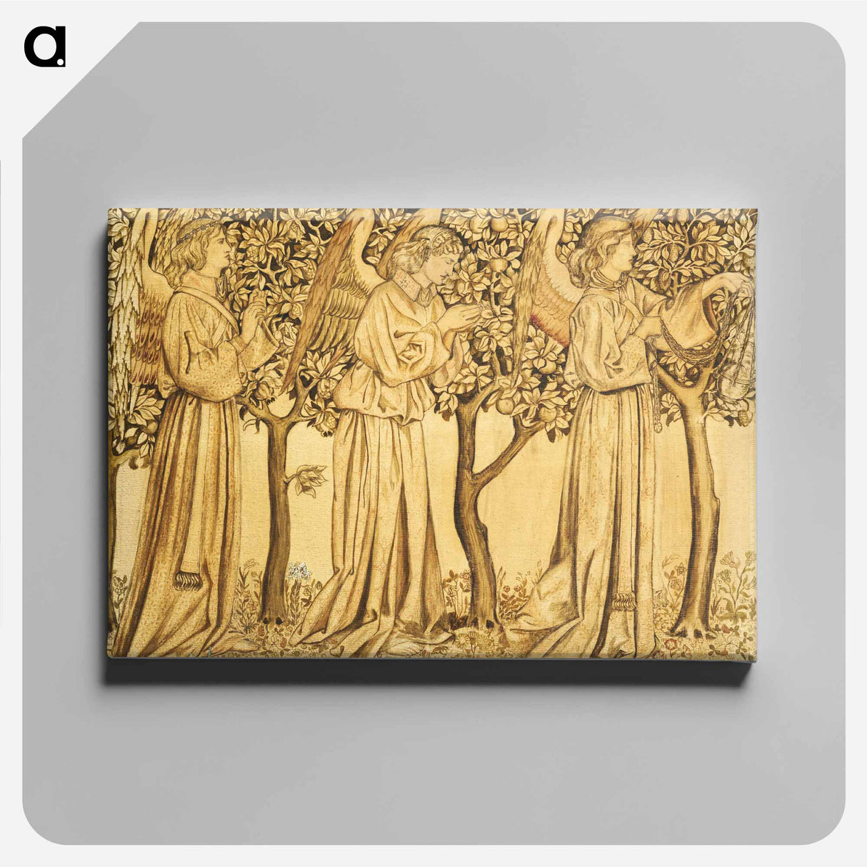 Tile Design–Processing Angels - William Morris Canvas.