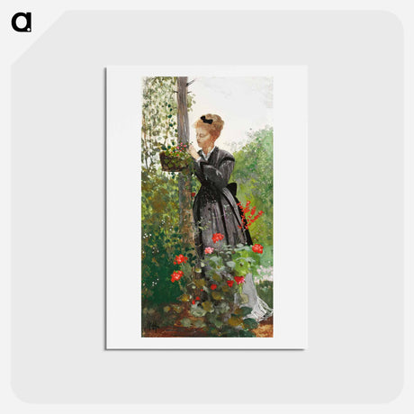 アートポストカード-Summer - ウィンスロー ホーマー Postcard.