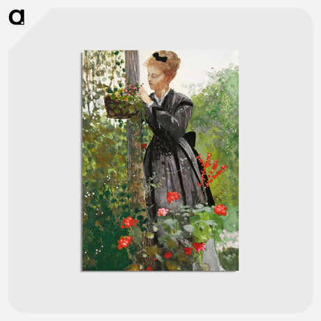 アートポストカード-Summer - ウィンスロー ホーマー Postcard.