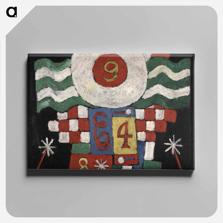 アートパネル-Collection of Numbers, Designs and Letters Seen by Me at the Beginning of the War in Berlin—Military in Nature
 - イェール大学アートギャラリー Canvas.