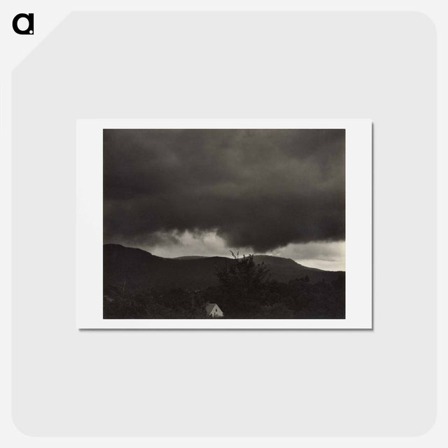 アートポストカード-Music: A Sequence of Ten Cloud Photographs, No. 1 - アルフレッド スティーグリッツ Postcard.