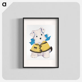 アートポスター-Bitsy Paper Doll Dog
 - ボストン公共図書館 Poster.