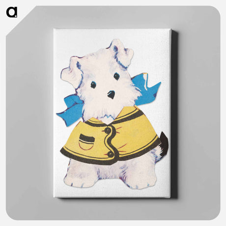 アートパネル-Bitsy Paper Doll Dog
 - ボストン公共図書館 Canvas.