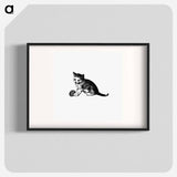 アートポスター-Kitten from Old Father Christmas
 - 大英図書館 Poster.