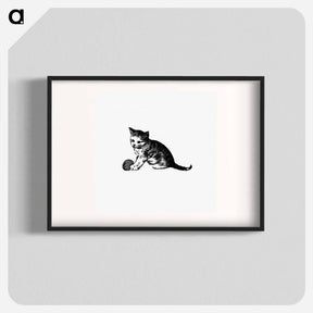 アートポスター-Kitten from Old Father Christmas
 - 大英図書館 Poster.