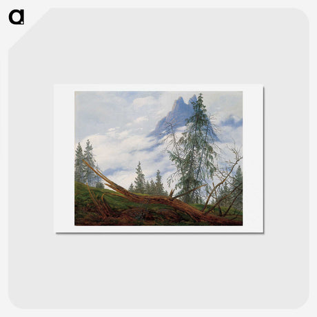 2-18_Caspar-David-Friedrich_hagaki