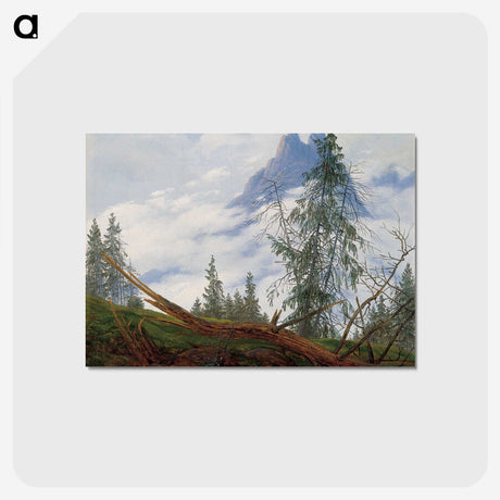 2-18_Caspar-David-Friedrich_postcard