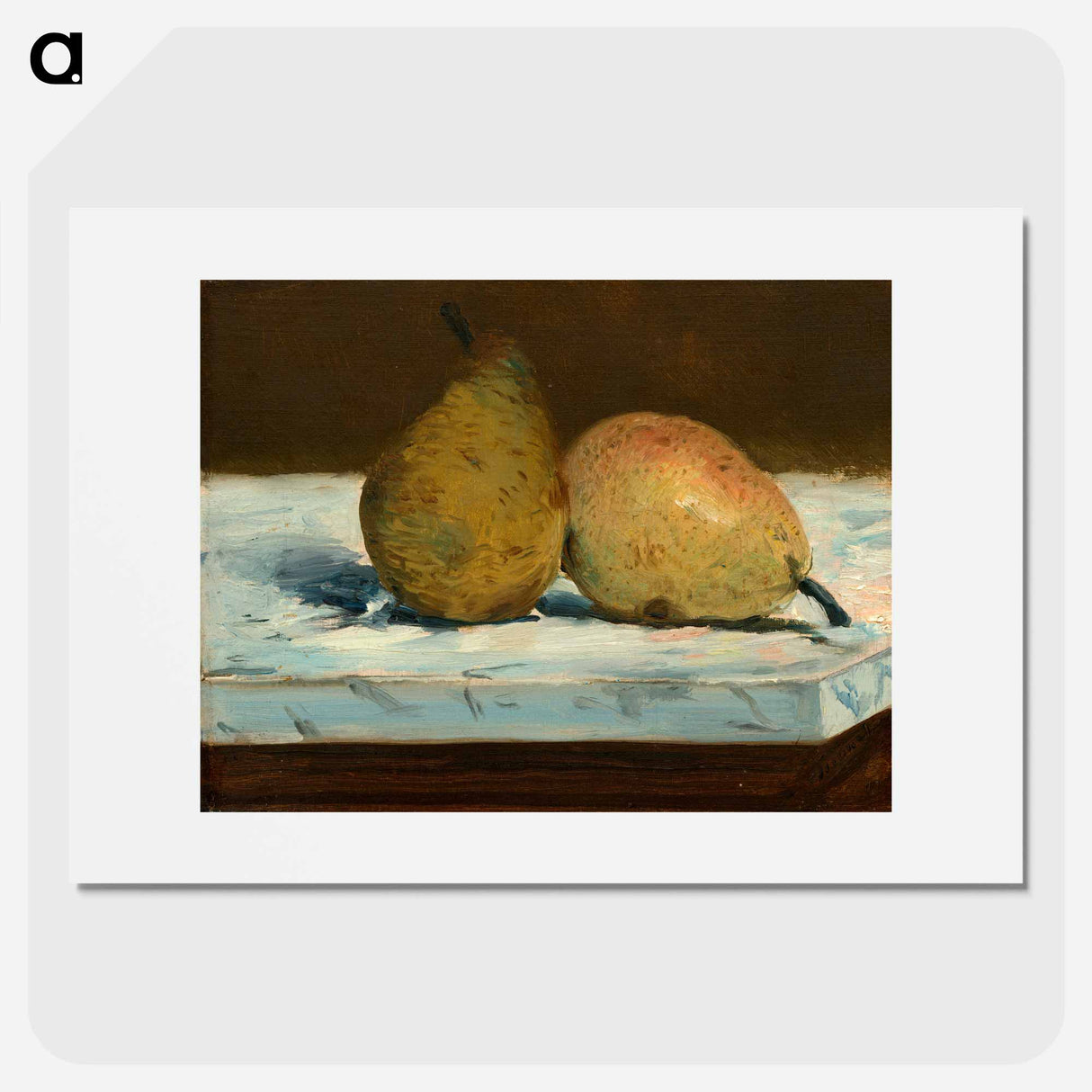 Pears - Edouard Manet Poster.