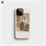 For Heaven's Sake: and it was Her Mother - フランシスコ デ ゴヤ Phone Case.