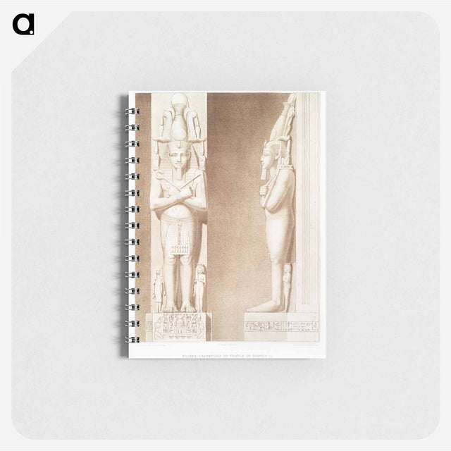 アートメモ帳-Caryatids of Ramses III
 - エジプト美術史 Memo.