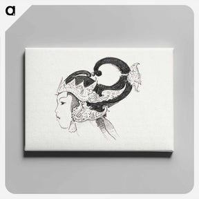 アートパネル-Javanese Dancers Sketchbook - ジョン シンガー サージェント Canvas.