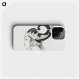 Javanese Dancers Sketchbook - John Singer Sargent Phone Case.