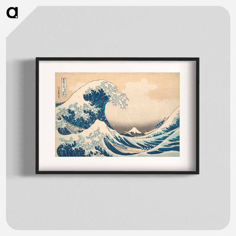 アートポスター-The Great Wave - 葛飾 北斎 Poster.