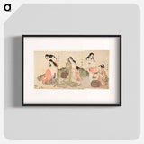 Abalone Divers - 喜多川 歌麿 Poster.