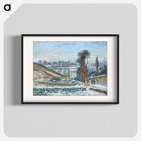アートポスター-Snow Effect at the Hermitage
 - バーゼル美術館 Poster.