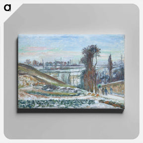アートパネル-Snow Effect at the Hermitage
 - バーゼル美術館 Canvas.