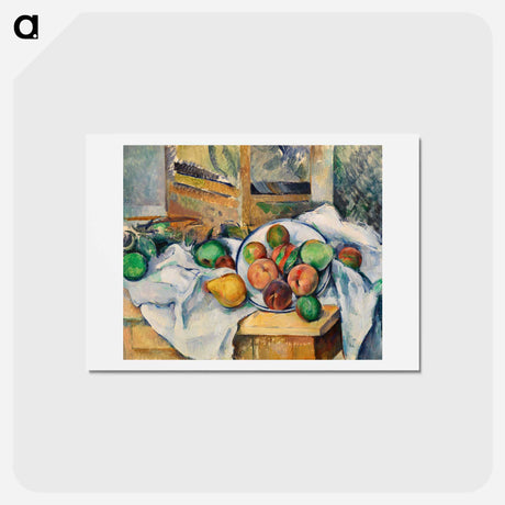 アートポストカード-A Table Corner - ポール セザンヌ Postcard.