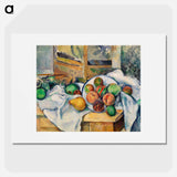 A Table Corner - Paul Cezanne Poster.